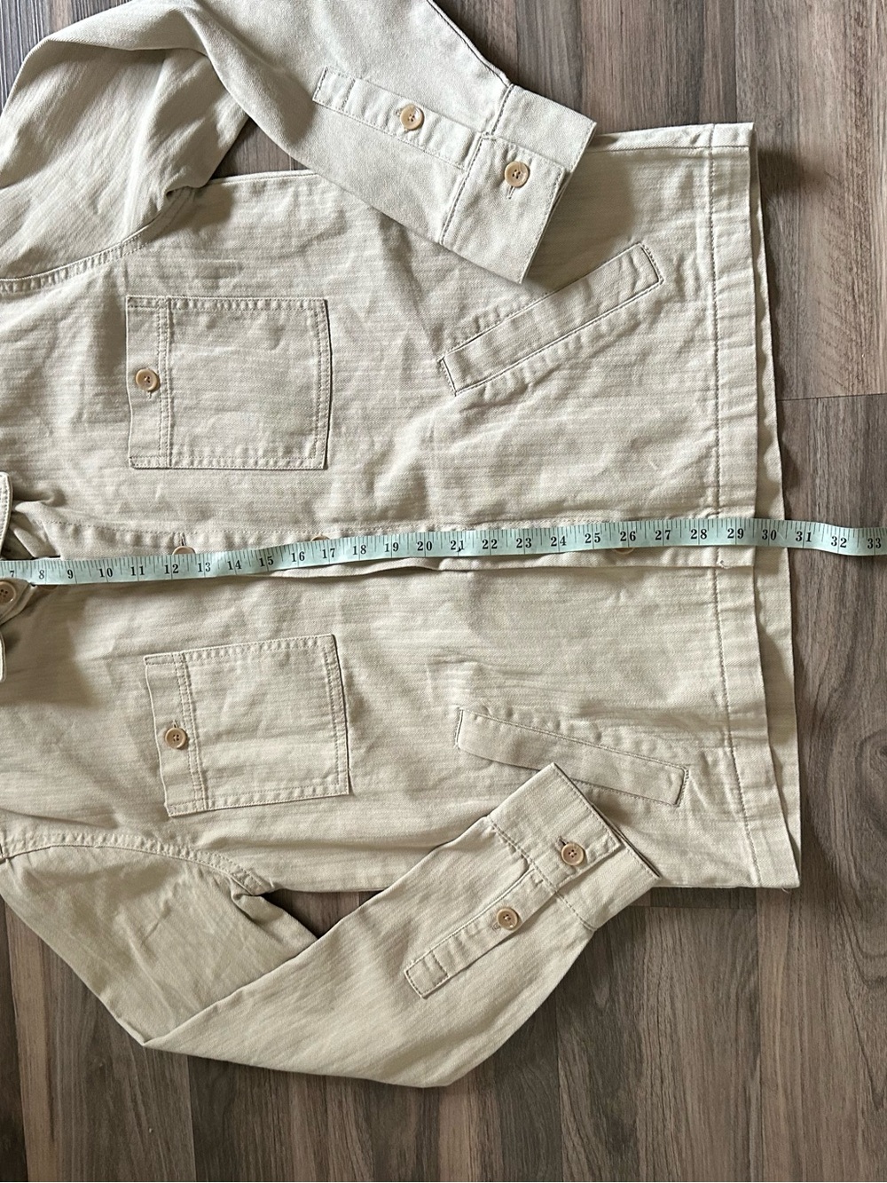 Folk Button Down Cotton Jacket - Picture 4 of 6